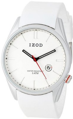 IZOD Unisex IZS7/9 White Sport Quartz 3 Hand