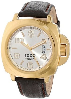 IZOD Unisex IZS9/8 Yellow Gold Sport Quartz 3 Hand