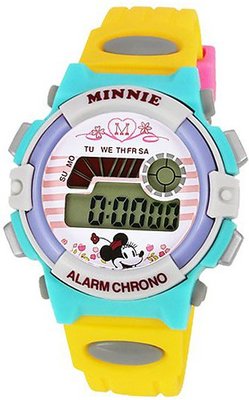 Disney Digital Minnie Mouse Wmk-lcd02-ye