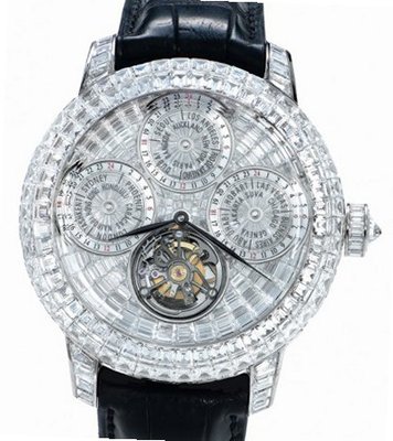 Jacob & Co Tourbillon Rainbow Tourbillon Baguette Diamond 