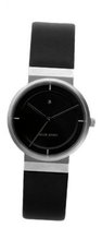 Jacob Jensen 890 Dimension Series Stainless Steel Case Black Band Black Dial