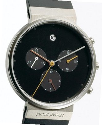 Jacob Jensen Chronographen 600 Titan-Chronograph
