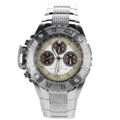 Jacques Lemans Stainless Steel Analog Link