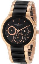 Jacques Lemans 1-1580C Dublin Classic Analog Chronograph with HighTech Ceramic and Sapphire Glass