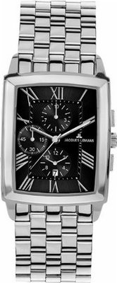 Jacques Lemans 1-1609F Bienne Classic Analog Chronograph