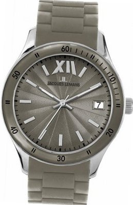 Jacques Lemans 1-1622V Rome Sports Sport Analog with Silicone Strap