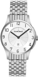 Jacques Lemans 1-1626F London Classic Analog with Flat Caseversion