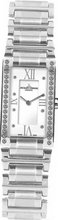 Jacques Lemans G-228G Gloria Classic Analog Sapphire Glass and Genuine Diamonds