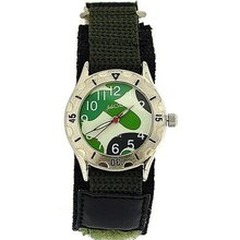 Jakob Strauss Khaki Army Camouflage Velcro Strap Boys Sports JAST02