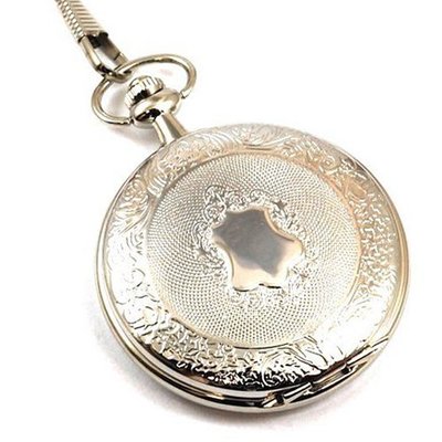 Jakob Strauss Silver Tone Gents Pocket JAST15