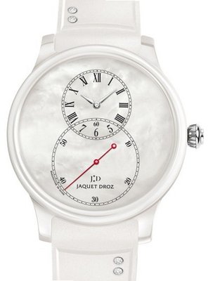 Jaquet Droz Elegance Paris Grande Seconde Ceramic Mother-of-Pearl