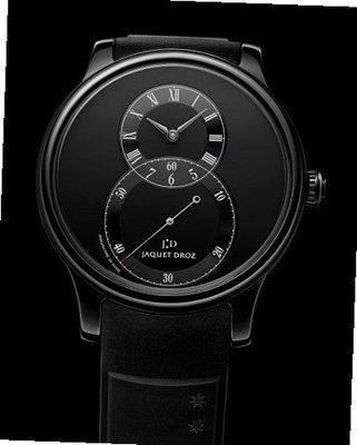 Jaquet Droz Urban London Grande Seconde Ceramic Black