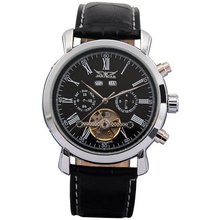 AMPM24 New Leather Tourbillion Automatic Mechanical Classic Dial Wrist PMW013