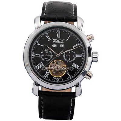 AMPM24 New Leather Tourbillion Automatic Mechanical Classic Dial Wrist PMW013
