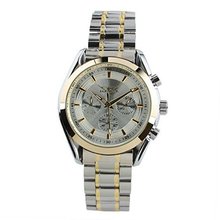 Jaragar  6 Hand White Dial Hand wind Mechanical