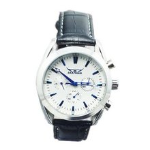 Jaragar 6 Hands Stainless Steel Hand wind Wrist