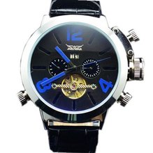 Jaragar Allochroic Glass Tourbillion Bule Numberals  Mechanical