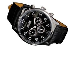 Jaragar Black Dial 6 Hands  Self Mechanical