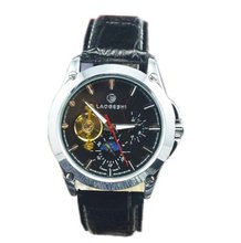 uJARAGAR Laogeshi Mult Function Moonphase Tourbillion Mechanical Wrist 