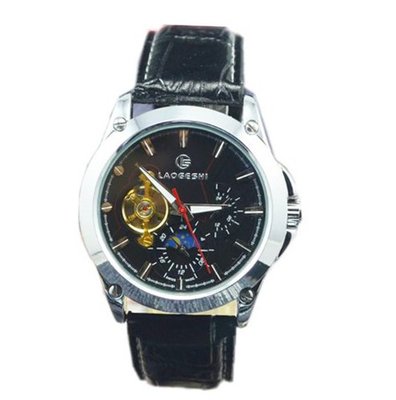 uJARAGAR Laogeshi Mult Function Moonphase Tourbillion Mechanical Wrist 