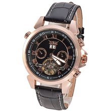 uJARAGAR Luxery Auto Mechanical 4 Hands Date Wrist 