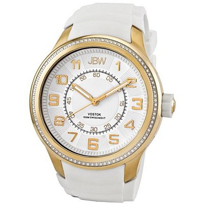 JBW J6246F "Vostok" Sleek Diamond Rubber Band