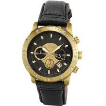JBW J6259LB Cruiser Chronograph Brushed Gold-Plated