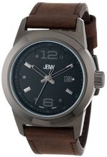 JBW J6262B Magneto Brushed Dial Leather Diamond