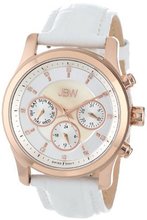 JBW J6266B Mother-Of-Pearl Leather Diamond