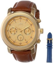 JBW J6276-setA Interchangeable Bold Diamond Leather Band Set