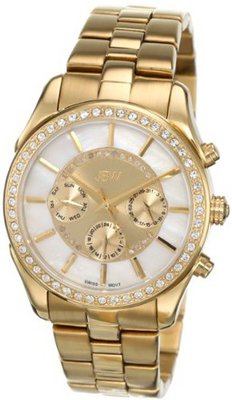 JBW J6279A 18k Yellow Gold-Plated Diamond-Accented