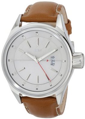 JBW J6287B Rook Analog Display Japanese Quartz Brown