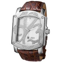 JBW JB-6102-K "Iconix Silver" Stainless Steel Designer Dial Diamond