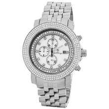 JBW JB-6114-270-B "Melbourne" Chronograph 2.70 Carat White Dial Diamond