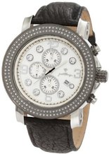 JBW JB-6116L-160-F Tazo Black Ion-Plated Chronograph 1.60 Carat Diamond