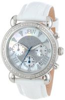 JBW JB-6210L-Q "Victory" Leather Diamond Chronograph