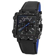 JBW JB-6223-J "Mason" Square Chronograph Diamonds Leather