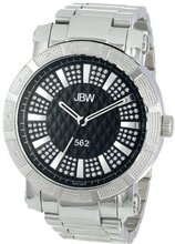 JBW JB-6225-B "562" Pave Dial Stainless Steel Diamond