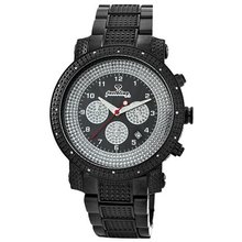 JBW JB-8101-J "Victor" Black Chronograph Diamond