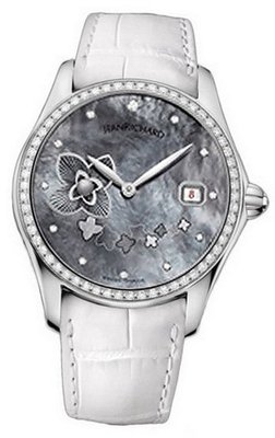 Jean Richard Bressel Lady Small Seconds 61143-D11-A21A-AA7D