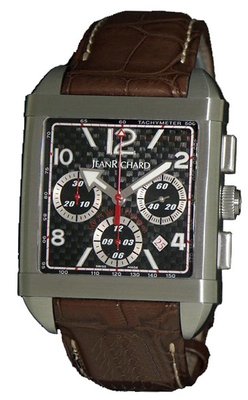 Jean Richard Paramount Square Chronograph 65118-11-S88-AAED