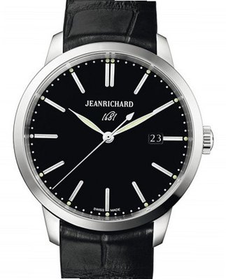 Jeanrichard 1681 Ronde 1681 Ronde Central Second Steel