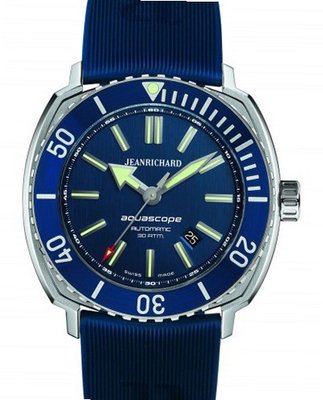 Jeanrichard Aquascope Aquascope Blue Dial