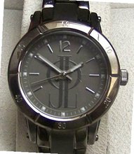 Jennifer Lopez JLO Gunmetal Ladies, womens Fossil made FMDJL104