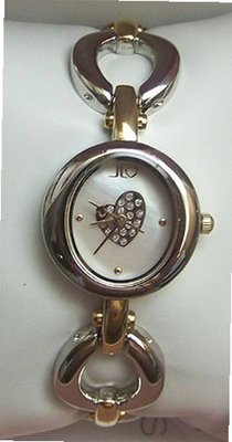 Jennifer Lopez Jlo two tone MOP Open Link Heart