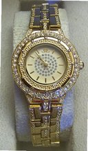 JLO Jennifer Lopez Fossil made Goldtone Crystals JL2720