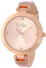 Jessica Simpson JS022D Round Case Analog Braided Strap