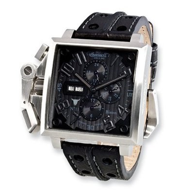 Lefty Ingersoll Automatic Bison No 11 Black Dial