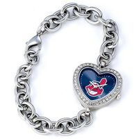 Ladies MLB Cleveland Indians Heart