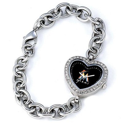 Ladies MLB Miami Marlins Heart